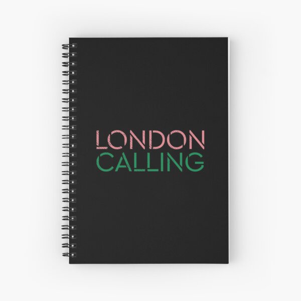 London Calling Spiral Notebook