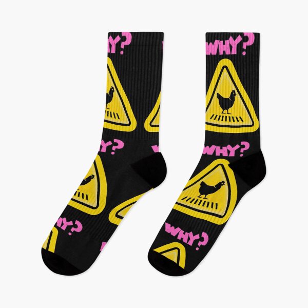 Item preview, why did the chicken cross the road ? designed and sold by Flirt-Teez.