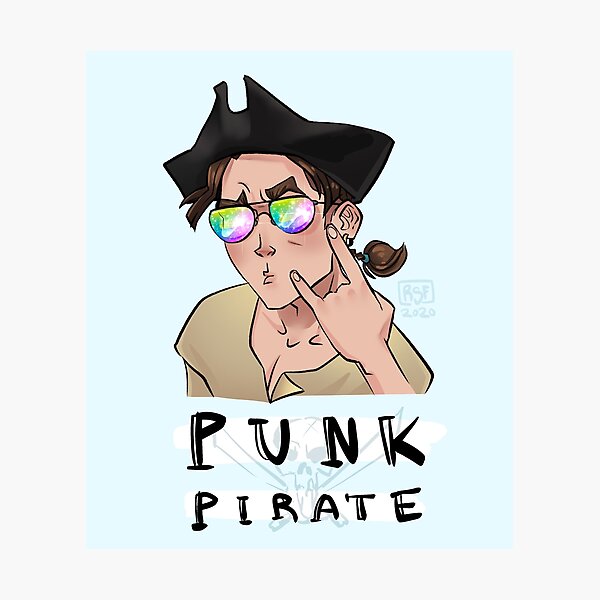 Item preview, Punk Pirate Jimbo designed and sold by Rusty SpaceFiddle.