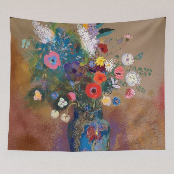 Item preview, Odilon Redon "Bouquet of flowers" (2) designed and sold by Alexandra Dahl.