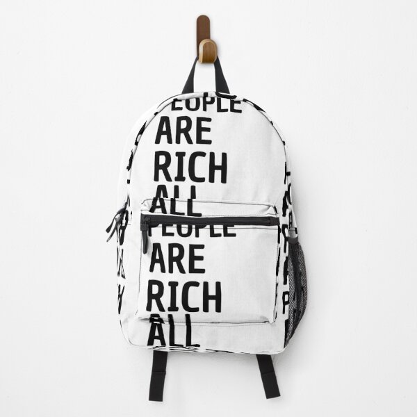 Item preview, ALL PEOPLE ARE RICH designed and sold by Isabelle Calisto.