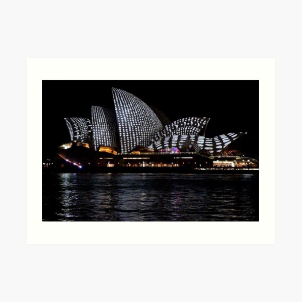 Vivid 2016 Opera House 45 Art Print