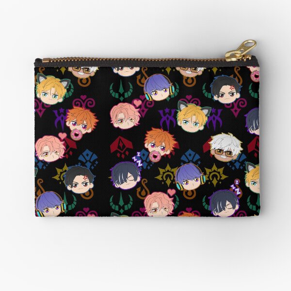 Obey Me - Demon Brothers Pattern Zipper Pouch