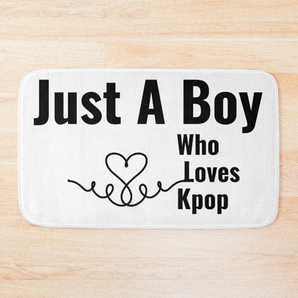Item preview, Just A Boy Who Loves Kpop designed and sold by Edenjodie.