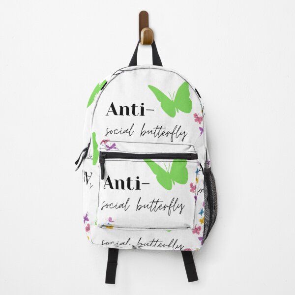 Item preview, Anti-social butterfly designed and sold by PrettyPerfectly.