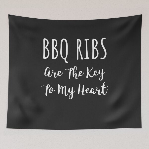 Item preview, BBQ Ribs Are The Key To My Heart BBQ Gift designed and sold by EricJP.