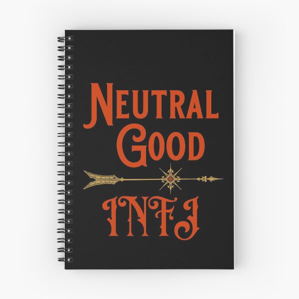 Aperçu de l'œuvre Neutre Bon INFJ créée et vendue par sandpiperstudio.