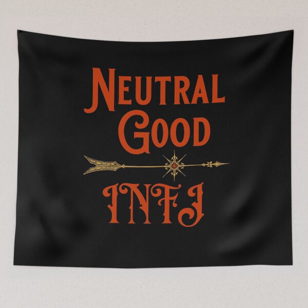 Item preview, Neutral Good INFJ designed and sold by sandpiperstudio.
