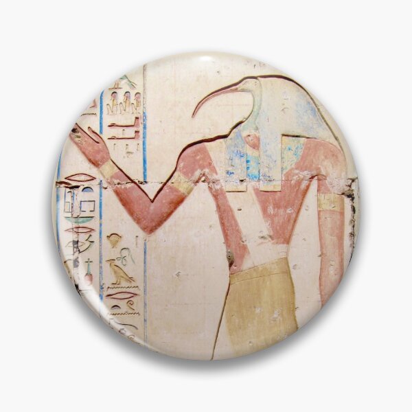 Item preview, Wall relief of the god Thoth from Rameses II’s temple at Abydos designed and sold by DotorEaon.