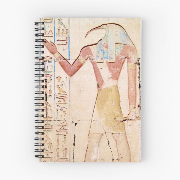 Item preview, Wall relief of the god Thoth from Rameses II’s temple at Abydos designed and sold by DotorEaon.