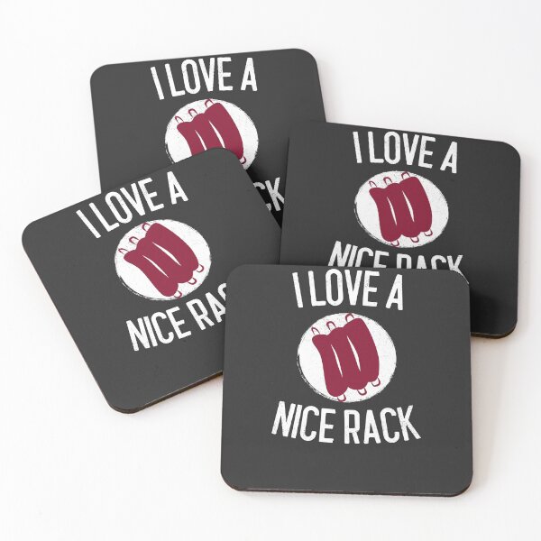 Item preview, I Love A Nice Rack BBQ Gift designed and sold by EricJP.