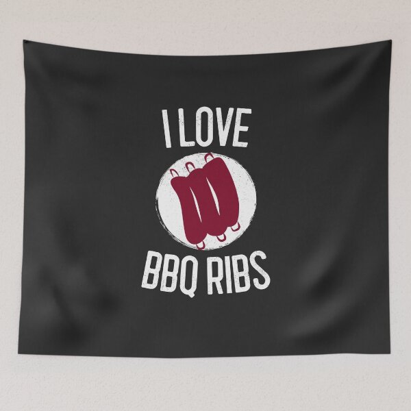 Item preview, I Love BBQ Ribs BBQ Gift designed and sold by EricJP.