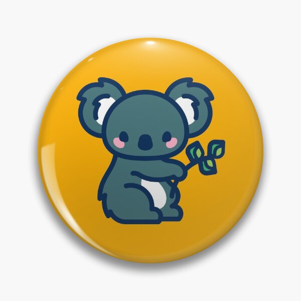 Aperçu de l'œuvre Les amis de Diploo - Le joli bébé koala - jaune miel créée et vendue par TokiPY.