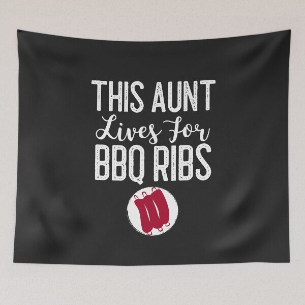 Item preview, This Aunt Lives For BBQ Ribs BBQ Gift designed and sold by EricJP.