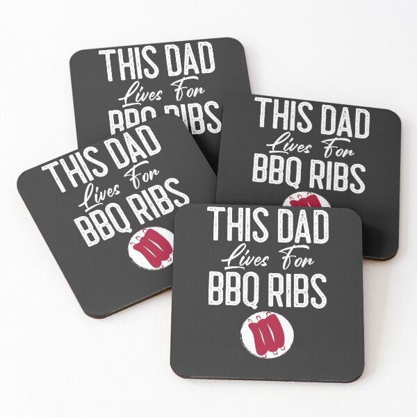 Item preview, This Dad Lives For BBQ Ribs BBQ Gift designed and sold by EricJP.