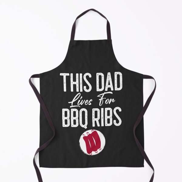 Item preview, This Dad Lives For BBQ Ribs BBQ Gift designed and sold by EricJP.