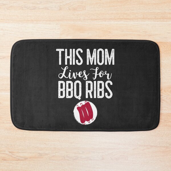 Item preview, This Mom Lives For BBQ Ribs BBQ Gift designed and sold by EricJP.
