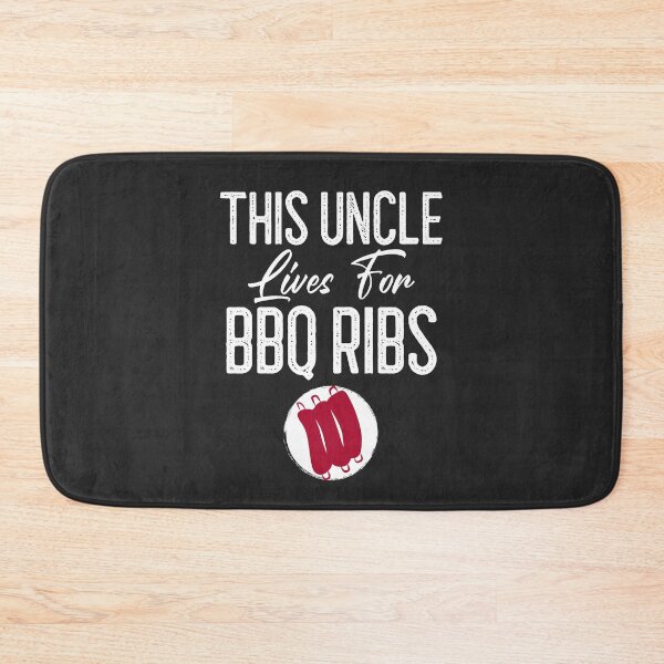 Item preview, This Uncle Lives For BBQ Ribs BBQ Gift designed and sold by EricJP.