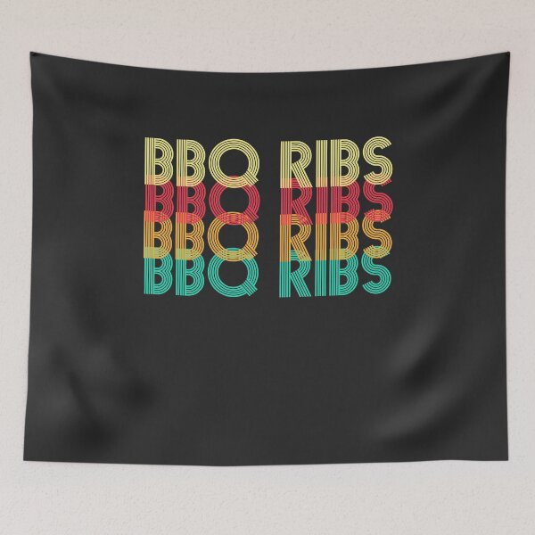 Item preview, Vintage Retro BBQ Ribs BBQ Gift designed and sold by EricJP.