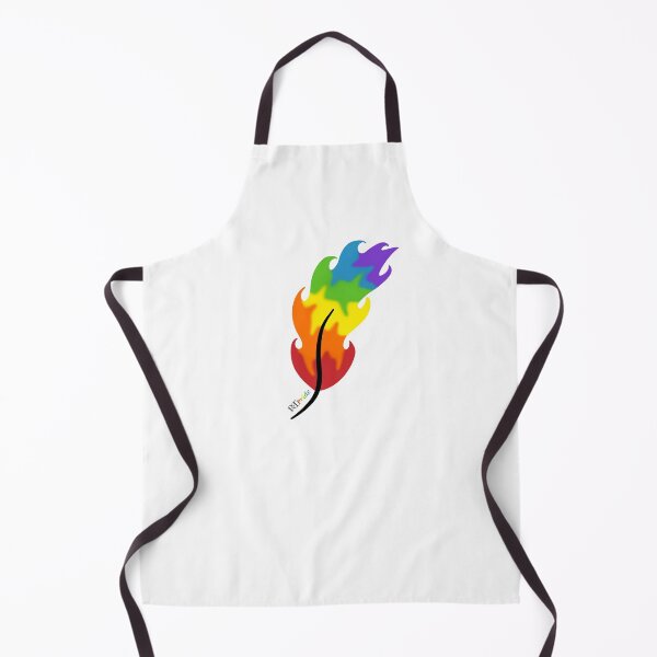 Item preview, Rainbow feather, flowing colour designed and sold by RikkyTeesPride.