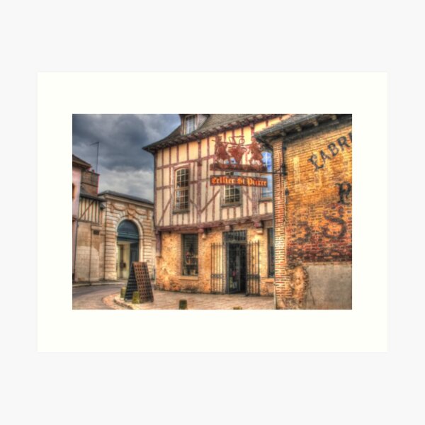 Cellier St Pierre Troyes France Art Print