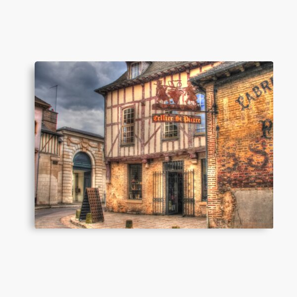 Cellier St Pierre Troyes France Canvas Print