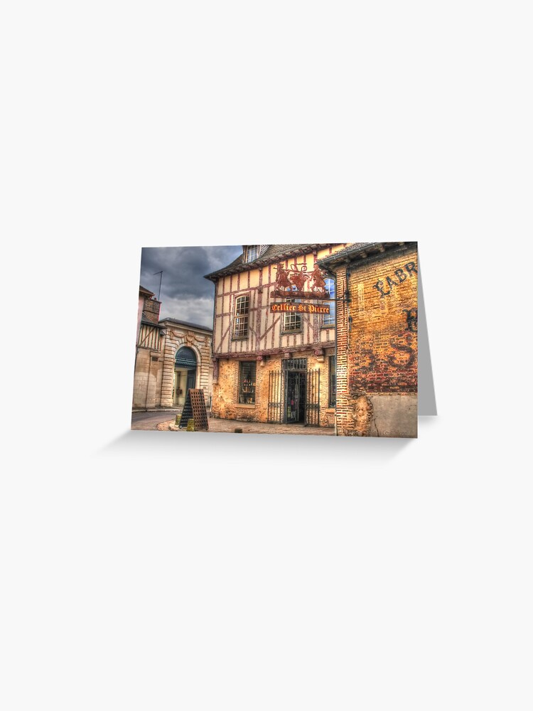 Thumbnail 1 of 2, Greeting Card, Cellier St Pierre Troyes France designed and sold by MaluC.