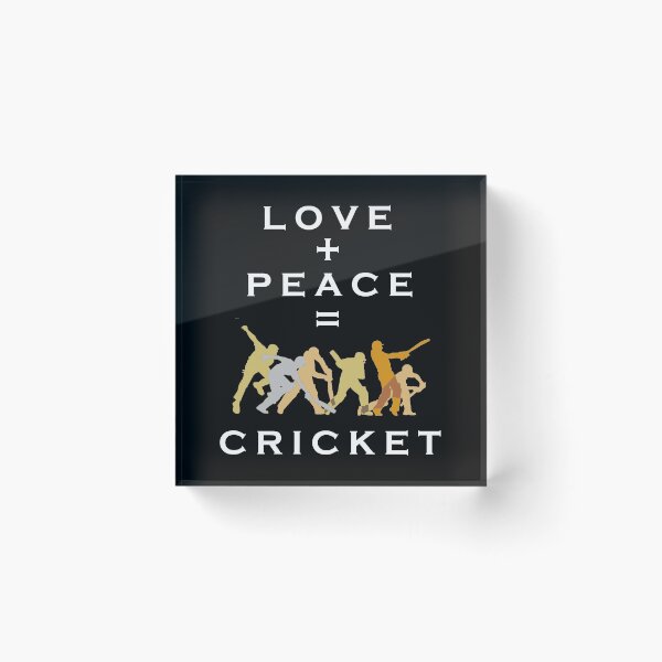 Item preview, Love Peace Cricket designed and sold by aktiveaddict.