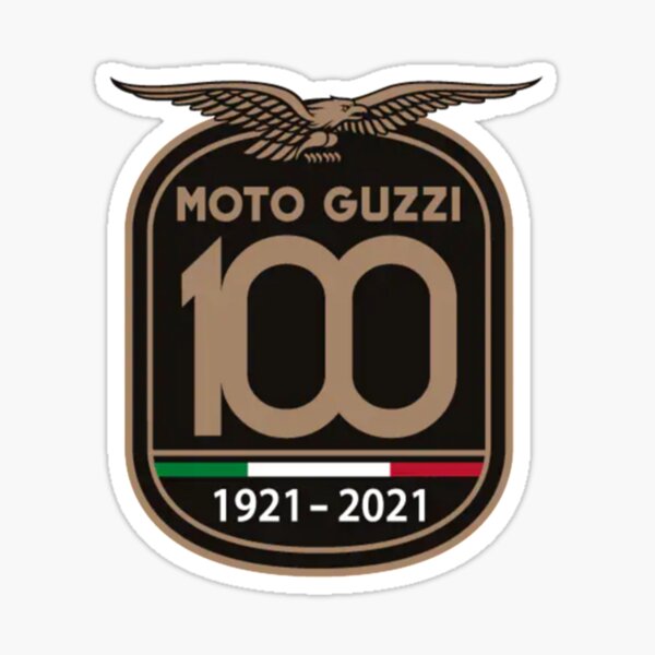 100 años Guzzi Pegatina