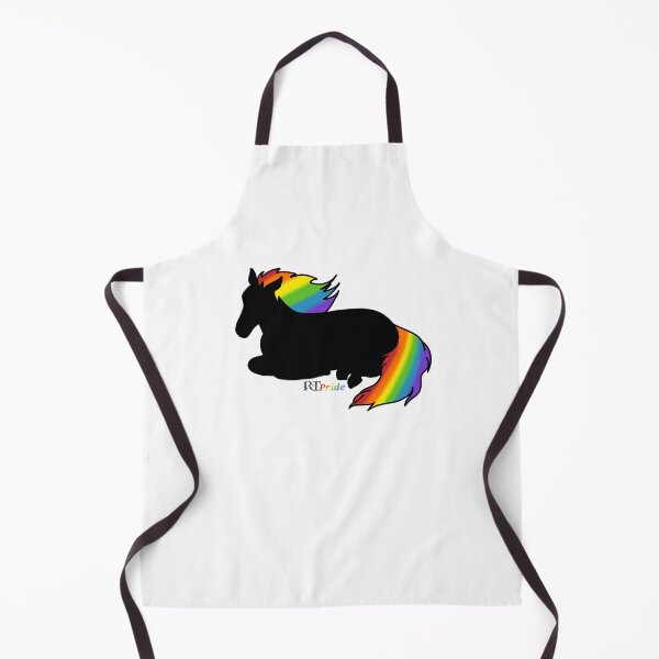 Item preview, Sitting horse, rainbow hair designed and sold by RikkyTeesPride.