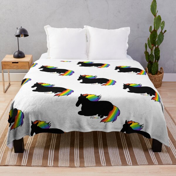 Item preview, Sitting horse, rainbow hair designed and sold by RikkyTeesPride.