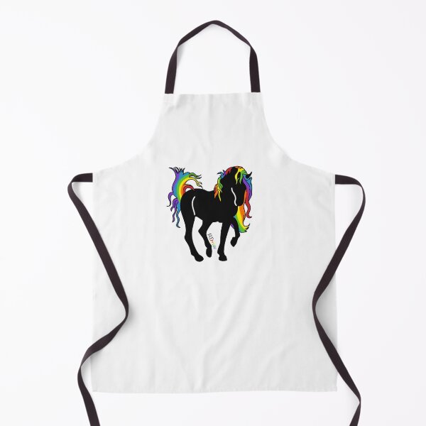 Item preview, Horse standing, rainbow hair designed and sold by RikkyTeesPride.