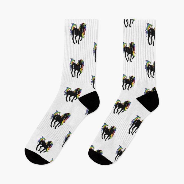 Item preview, Horse standing, rainbow hair designed and sold by RikkyTeesPride.