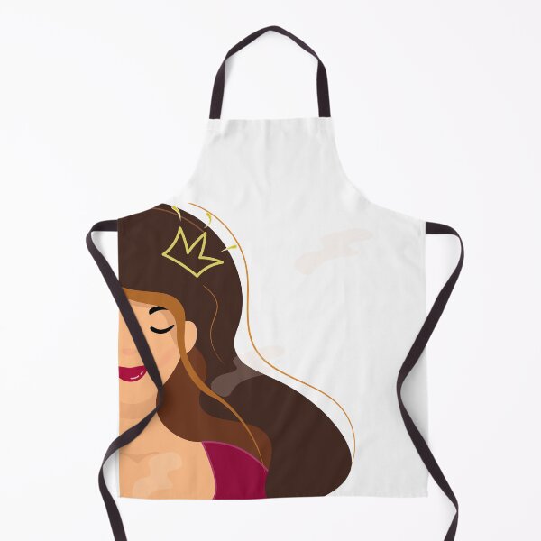 Item preview, Asian girl - princess drinks coffee. Portrait of a charming brunette designed and sold by TanaLuna.