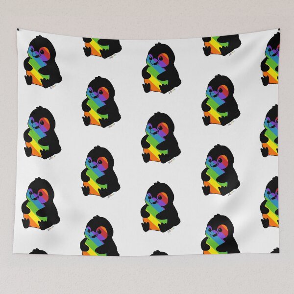 Item preview, Rainbow penguin designed and sold by RikkyTeesPride.