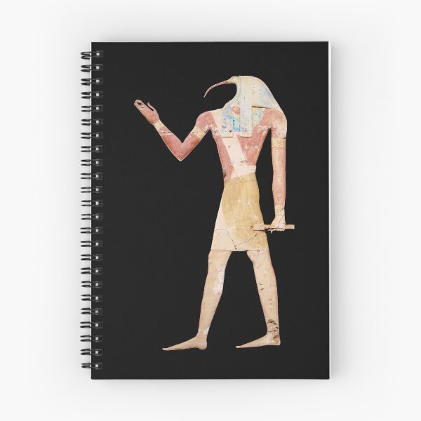 Item preview, Wall relief of the god Thoth from Rameses II’s temple at Abydos (2) designed and sold by DotorEaon.