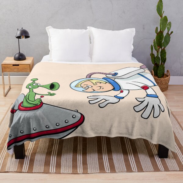 Item preview, Spaceman with alien cartoon  designed and sold by ESDT.