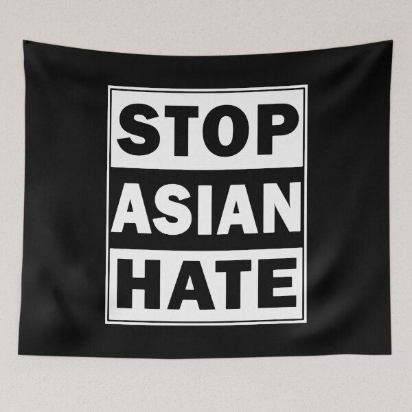 Item preview, Stop Asian Hate Asian Lives Matter designed and sold by designbychow.