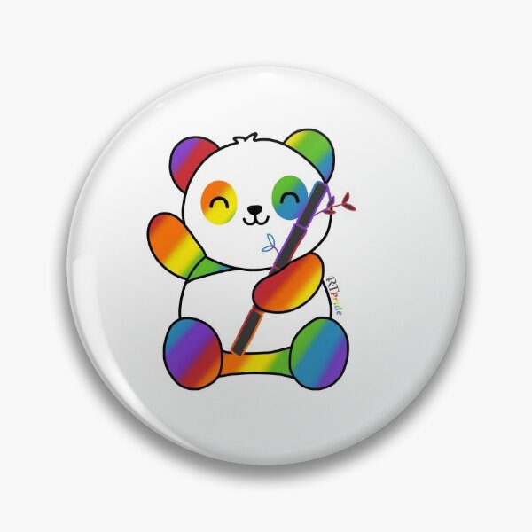 Item preview, Rainbow panda designed and sold by RikkyTeesPride.