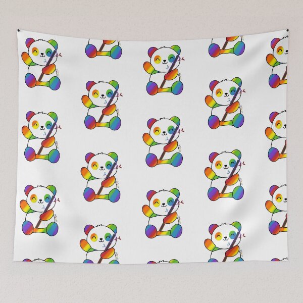 Item preview, Rainbow panda designed and sold by RikkyTeesPride.