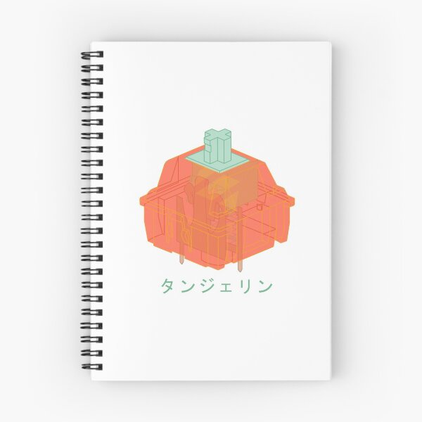 Item preview, Tangerine Mechanical Keyboard Cherry MX Switch with Japanese Writing designed and sold by Charredsky.
