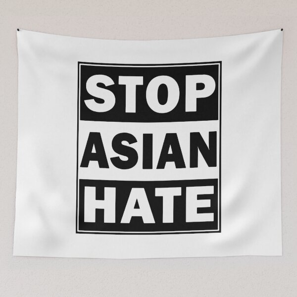 Item preview, Stop Asian Hate Asian Lives Matter designed and sold by designbychow.