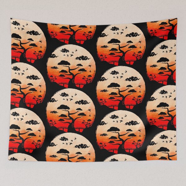 Aperçu de l'œuvre Drapeau du Japon | Art du Japon | Soleil créée et vendue par BabyYodaSticker.