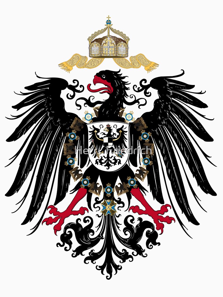 "Wappen des Deutschen Reiches (1871-1918)" T-Shirt von Zer0riginal