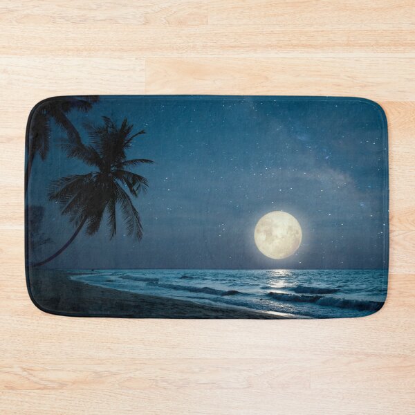 Item preview, Beautiful Night Fantasy Landscape Tropical Beach designed and sold by JTS STORE.
