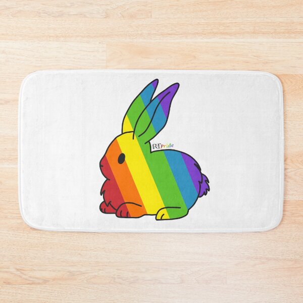 Item preview, Rainbow bunny rabbit designed and sold by RikkyTeesPride.