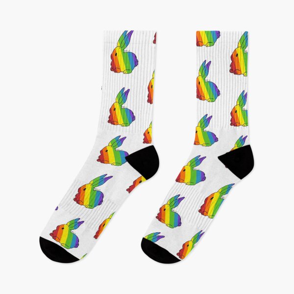 Item preview, Rainbow bunny rabbit designed and sold by RikkyTeesPride.