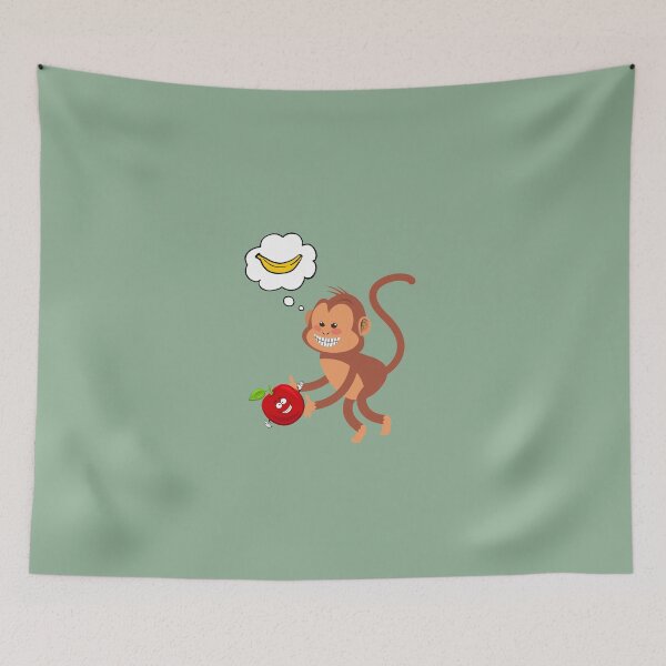 Item preview, Even Monkeys from fail trees designed and sold by RaumCoCo.