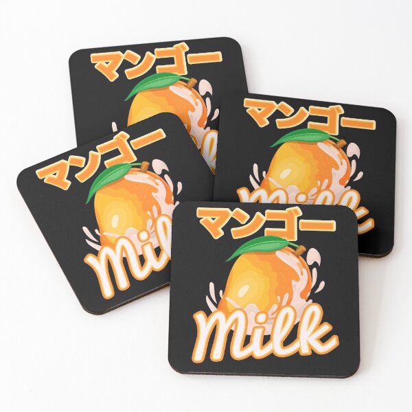 Item preview, Japanese Inspired Cute Kawaii Mango Milk designed and sold by Michelle  Brewster.