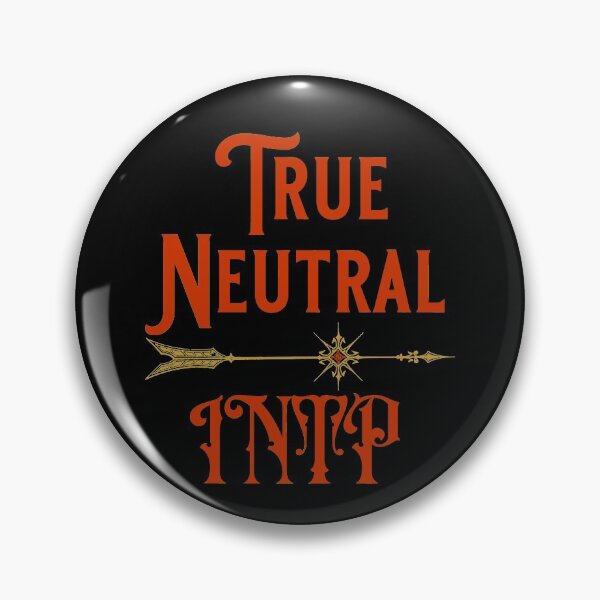 Item preview, True Neutral INTP designed and sold by sandpiperstudio.